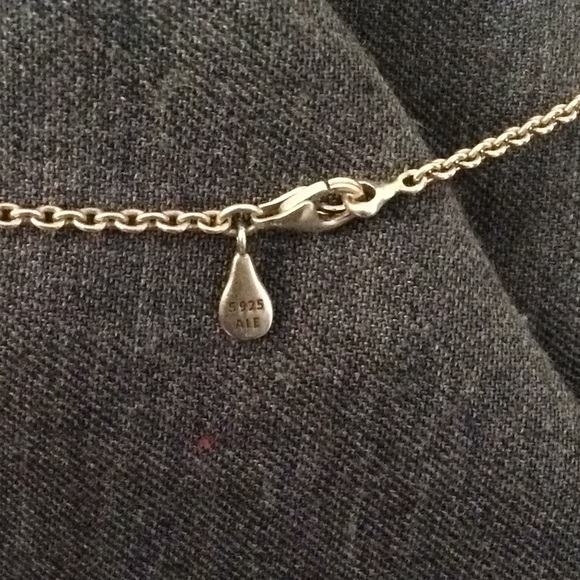 Vintage silver necklace - Picture 4 of 7